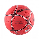 Bola de Handebol Mikasa H3 Padrão IHF VERMELHO