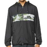 Jaqueta Corta Vento Oakley Windbreaker Repelent Camuflado Blackout - Masculina PRETO