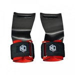 Hand Grip NC Extreme Lion em Couro Luva Palmar - Adulto VERMELHO