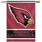 Bandeira Vertical WinCraft Logo Team Arizona Cardinals - 70x100 Cm VERMELHO