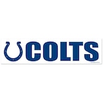 Adesivo Faixa Bumper Strip Indianapolis Colts - 30x7,5 Nao Se Aplica