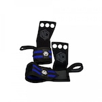 Luvas Grip Nc Extreme Munhequeira Pull Up PRETO/AZUL