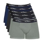 Kit de Cuecas Boxer Zorba em Max - 6 unidades - Adulto SORTIDA