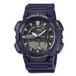 Relógio Digital Analógico Casio Standard AEQ-110W-2AVDF - Masculina Nao Se Aplica