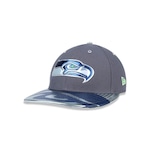 Boné Aba Reta New Era 5950 Seattle Seahawks NFL 38972 - Fechado - Adulto CINZA