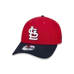 Boné Aba Curva New Era 9Forty MLB St. Louis Browns - Snapback - Adulto VERMELHO