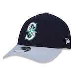 Boné New Era 940 MLB Seattle Mariners 42555 - Snapback - Adulto MARINHO/PETROLEO