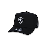 Boné Aba Curva New Era 9Forty A-Frame Botafogo Futebol - Adulto PRETO