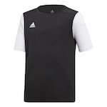 Camisa adidas Estro 19 - Infantil PRETO/BRANCO