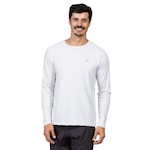 Camiseta Manga Longa com Proteção Solar Extreme UV New Dry - Masculina BRANCO