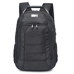 Mochila para Notebook Hang Loose Alça Cabo Aço Reforçada - 24 Litros PRETO