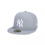 Boné Aba Reta New Era 59Fifty MLB New York Yankees - Fechado  - Adulto CINZA