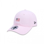 Boné Aba Curva New Era 9Twenty Ne Brasil St Mini Flag Whi - Adulto ROSA