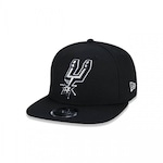 Boné Aba Reta New Era 950 NBA San Antonio Spurs - Snapback - Adulto PRETO