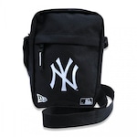 Mini Bolsa Transversal New Era MLB New York Yankees Azul PRETO/BRANCO