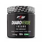 Pré Treino Diabo Verde FTW Insano Pre - Workout - Limão - 150g Nao Se Aplica