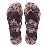 Chinelo Havaianas Slim Organic - Feminino VINHO