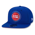 Boné New Era 9Fifty Original Fit NBA Detroit Pistons - Adulto AZUL ESCURO