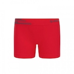 Cueca Boxer Lupo Microfibra Sem Costura - Infantil VERMELHO