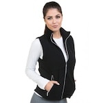 Colete Fleece Extreme UV Thermo Soft com Proteção Solar - Feminino PRETO