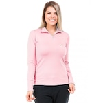 Camisa Térmica Extreme UV para Frio  Gola Alta com Proteção Solar  - Feminina ROSA