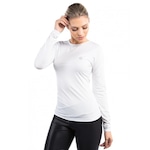 Camiseta Térmica  Manga Longa Extreme UV - Feminina BRANCO