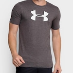 Camiseta Under Armour Big Logo - Masculina CINZA ESCURO