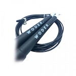 Corda de Pular Woder Rolamento Speed Rope - 3 metros PRETO