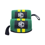 Munhequeira Elástica NC Extreme Wrist Wrap - Par - Adulto VERDE/AMARELO