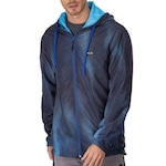 Jaqueta Corta Vento Oakley Blur Storm Windbreaker com Capuz - Masculina AZUL