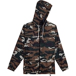 Jaqueta Corta Vento com Capuz Oakley Camo Windbreaker - Masculina VERDE