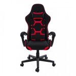 Cadeira Gamer Pelegrin Reclinável PEL-3018 PRETO/VERMELHO