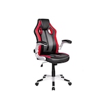 Cadeira Gamer Pelegrin PEL-3009 em PU VERMELHO/CINZA