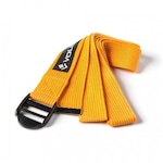 Cinta Vollo Sports Fita de Yoga Ioga Pilates - 190x3,8cm LARANJA