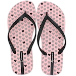 Chinelo Ipanema Oasis - Feminino PRETO/ROSA