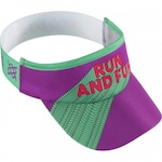 Viseira Hupi Run And Fun - Adulto ROXO/VERDE