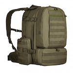 Mochila Invictus Defender Tática Militar - 55 Litros VERDE ESCURO