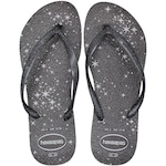 Chinelo Havaianas Slim Gloss - Feminino CINZA