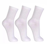 Kit de Meias Trifil Atoalhada com 3 Pares - Adulto BRANCO