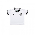 Camisa do Santos Torcida Baby Estilo I - Infantil BRANCO