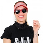 Bandana  para Corrida e Ciclismo Hupi Tubular Liso - Adulto PRETO