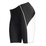 Bermuda Ciclista Realtex Acolchoada 0339 - Feminina PRETO/BRANCO