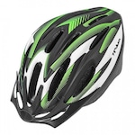 Capacete Para Bike Poker Windstorm - Adulto PRETO/VERDE