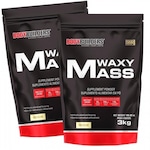 Kit Bodybuilders: Waxy Mass - Baunilha 3kg - 2 unidades Baunilha