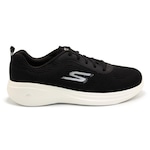 Tênis Skechers Go Run Fast-Quake - Masculino PRETO/BRANCO