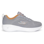 Tênis Skechers Go Run Fast-Quake - Masculino CINZA/LARANJA