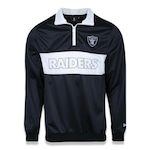 Jaqueta Track New Era NFL Oakland Raiders - Masculina PRETO