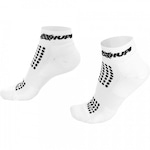 Meia Curta para Corrida Hupi Running Pro - 36 ao 42 - Adulto BRANCO/PRETO