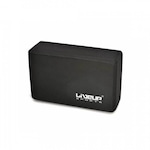 Bloco de EVA Yoga Pilates Rpg  Liveup Sports - 22,8x15,2x7,6cm PRETO