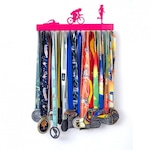 Porta Medalhas Bronx Triathlon PRETO